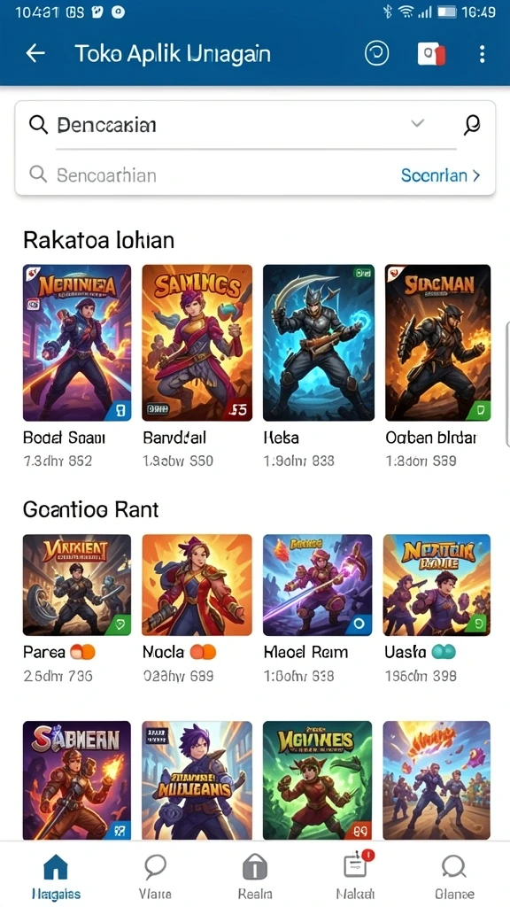 Fitur permainan slot dengan beragam tema menarik.