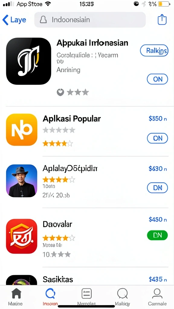 Beragam pilihan permainan yang seru dan menantang.