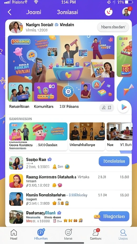 Keberuntungan menanti Anda di setiap permainan!