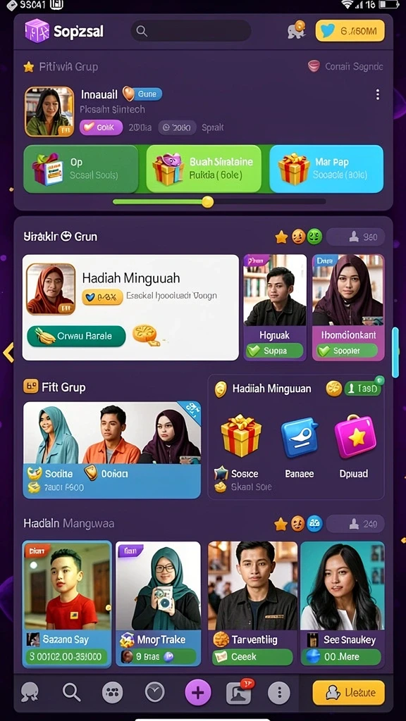Berbagai item bonus yang menambah keseruan.
