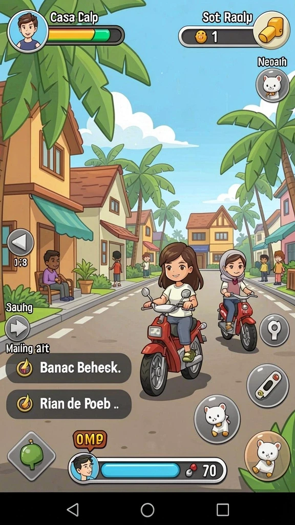 Tampilan antarmuka BOWO77 yang menarik dan modern.
