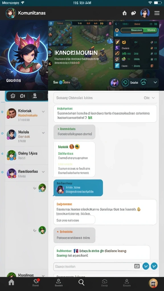 Fitur multiplayer untuk bermain bersama teman.