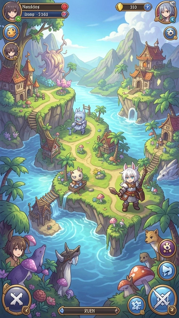 Gambaran aksi seru saat bermain game multiplayer.