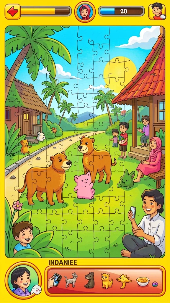 Tampilan antarmuka yang menarik dan user-friendly.