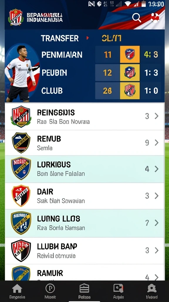 Tampilan awal game KAGANDAN yang menarik.