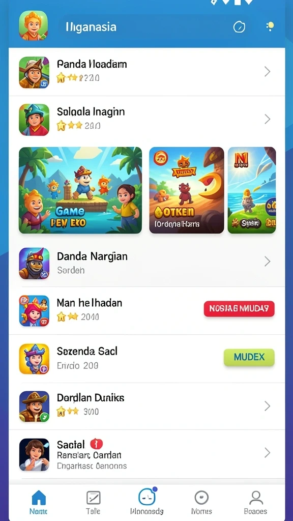 Tampilan antarmuka yang ramah pengguna.