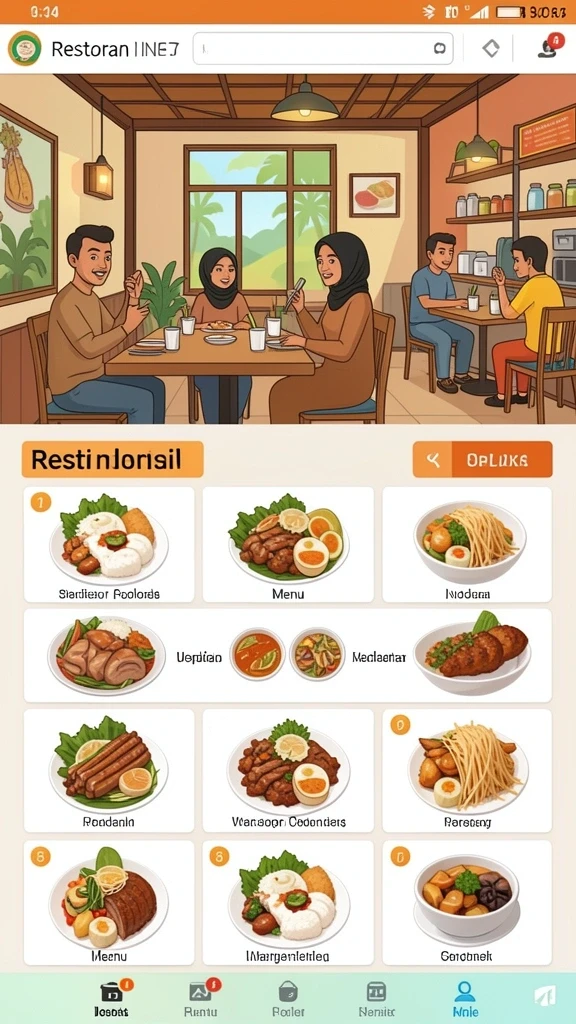 Tampilan awal aplikasi MAGNUM188 yang menarik.