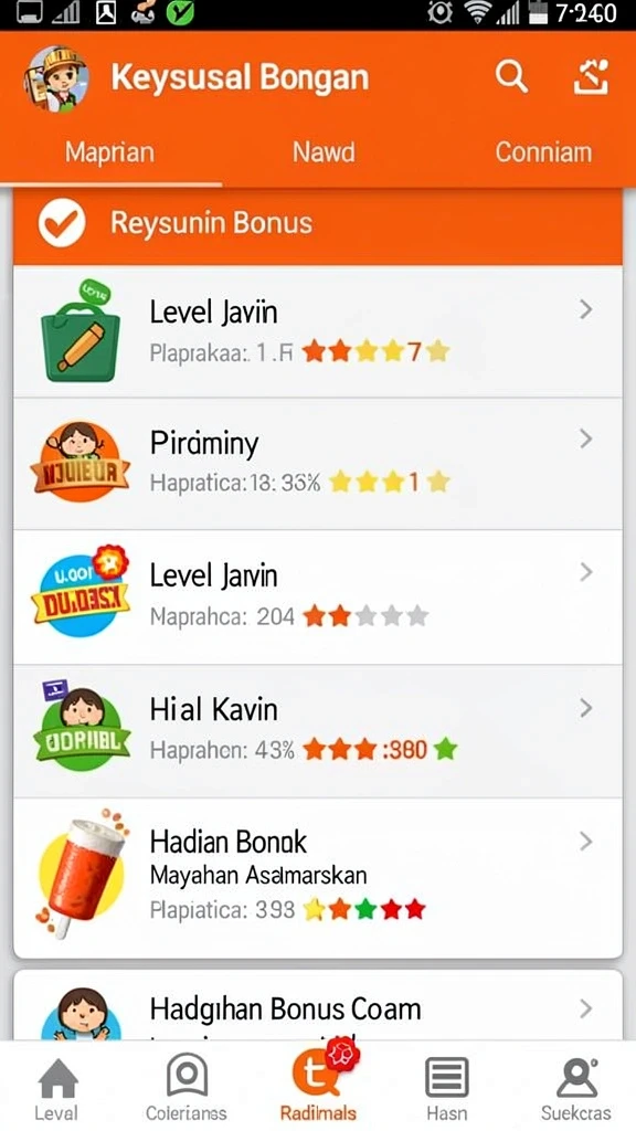 Mode permainan menarik untuk semua kalangan usia.