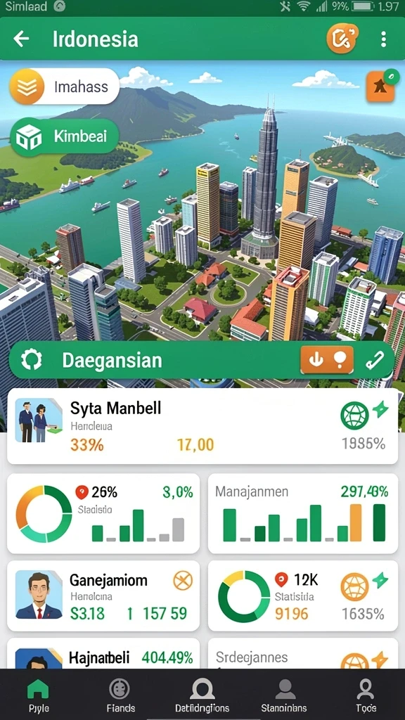 Tampilan antarmuka yang intuitif memudahkan navigasi.