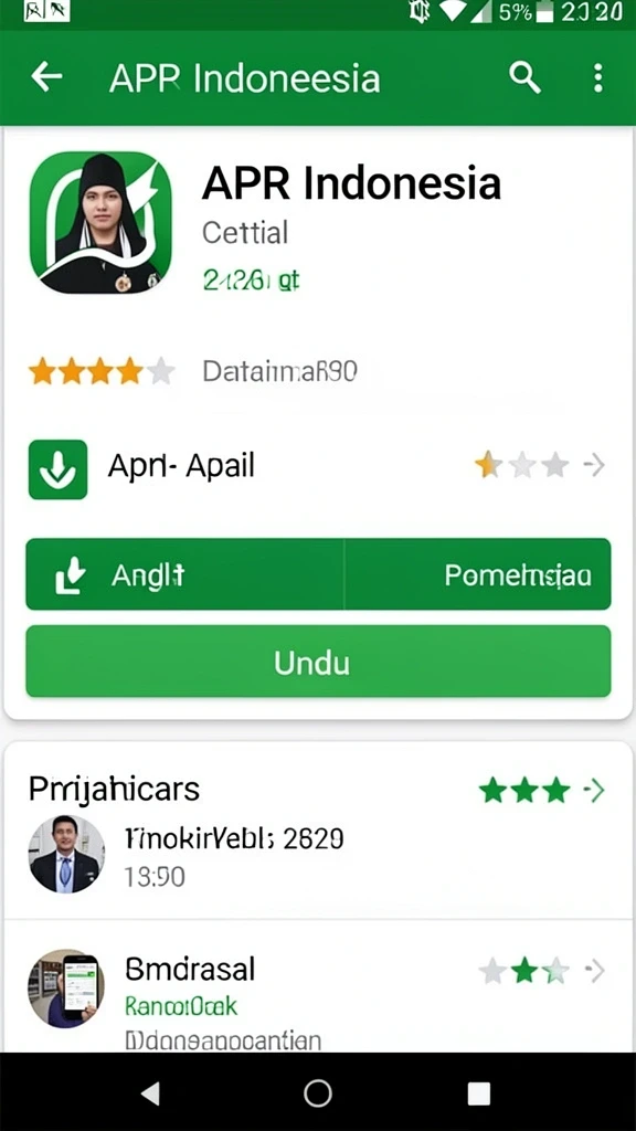 Tampilan menu utama PGG68 yang interaktif dan menarik.
