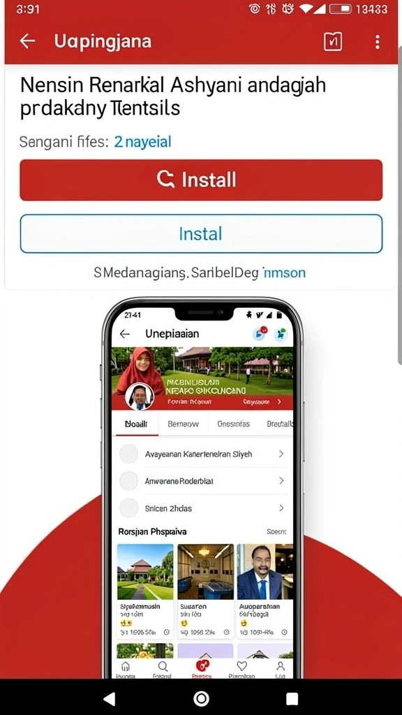 Screenshot memperlihatkan berbagai karakter lucu dalam POLOTOTO.