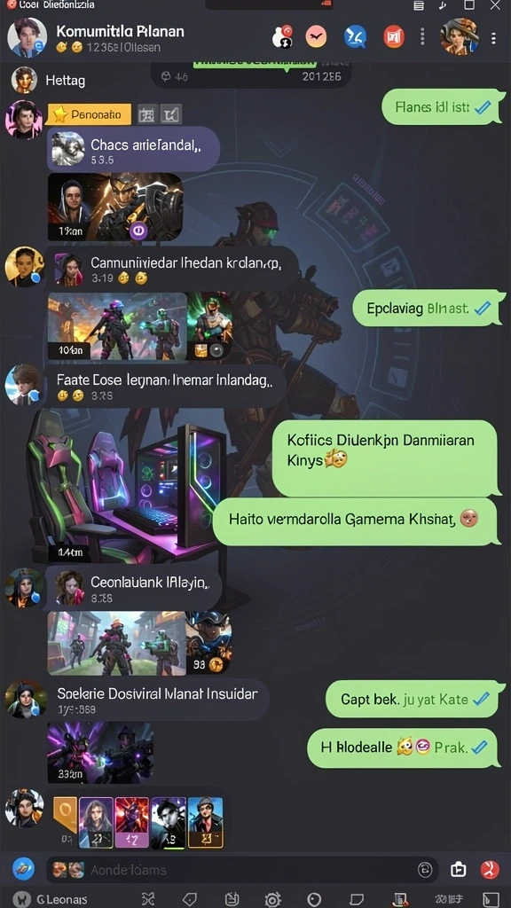 Tampilan antarmuka yang menarik dan mudah digunakan.
