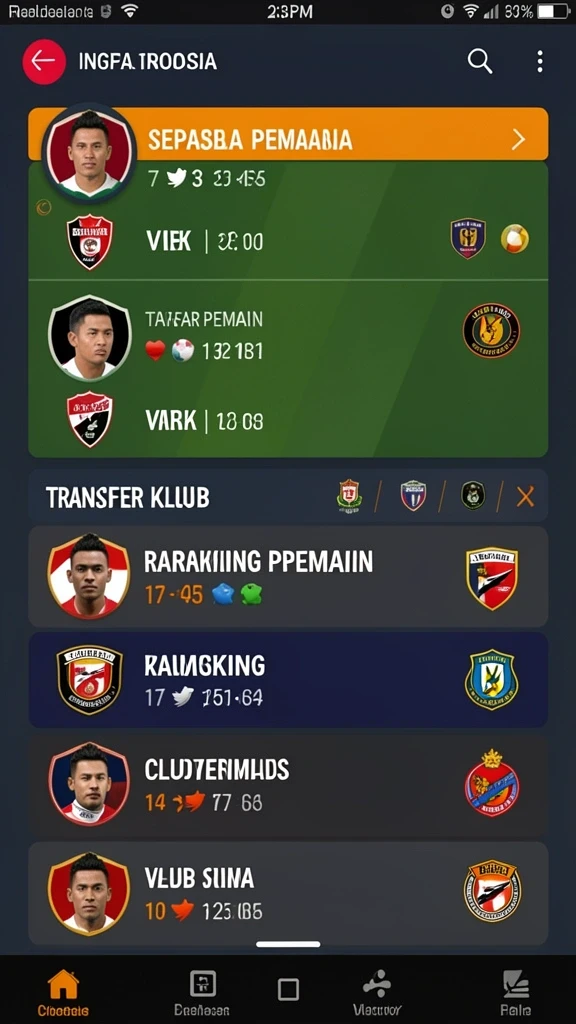 Tampilan grafis yang menawan di dalam game.