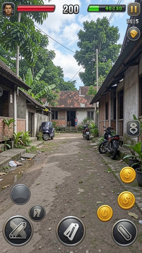 Tampilan antarmuka yang intuitif dan menarik.