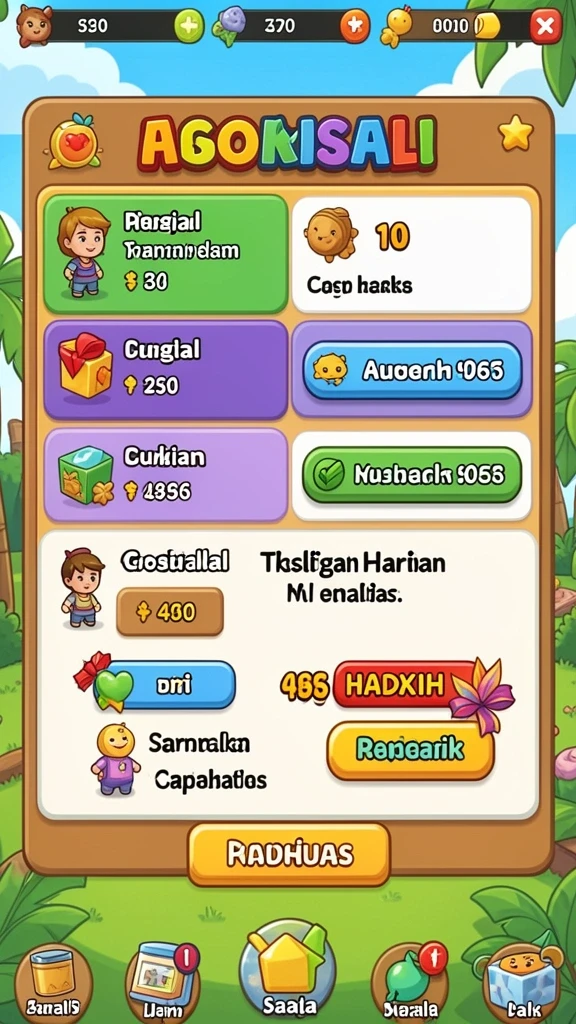 Screenshot event seru dengan hadiah menarik.