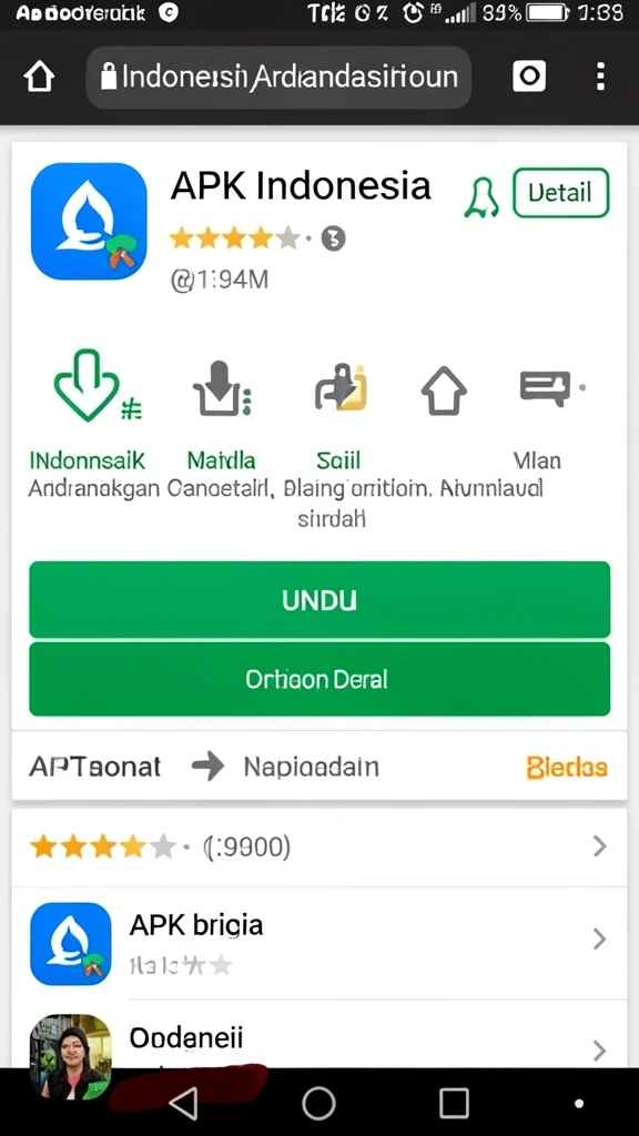 Tangkapan layar menampilkan kustomisasi karakter yang menarik.