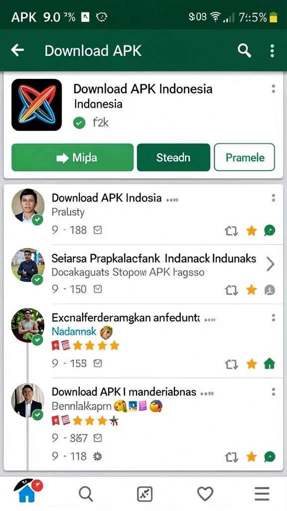 Pengaturan karakter yang variatif dan customizable.
