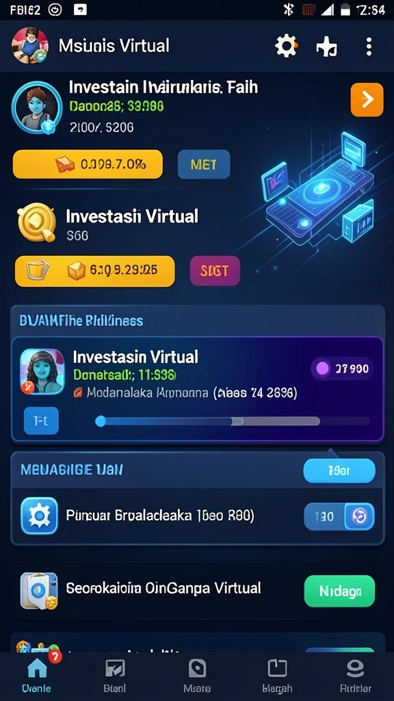 Karakter-karakter unik yang dapat dipilih sesuai keinginan.