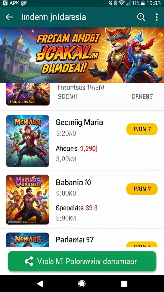 Mode permainan multiplayer yang seru dan interaktif.