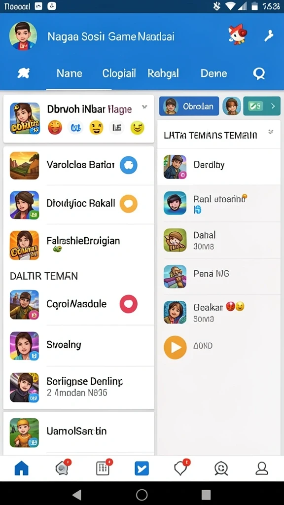 Tampilan antarmuka yang menarik dan modern.