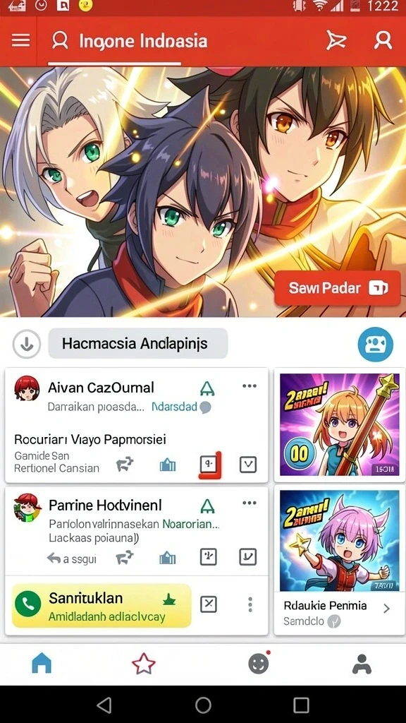 Tampilan antarmuka yang intuitif dan menarik.