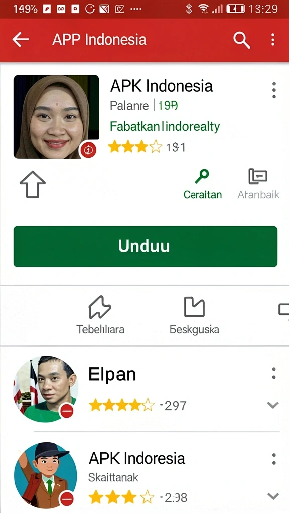 Fitur interaksi online yang menyenangkan.