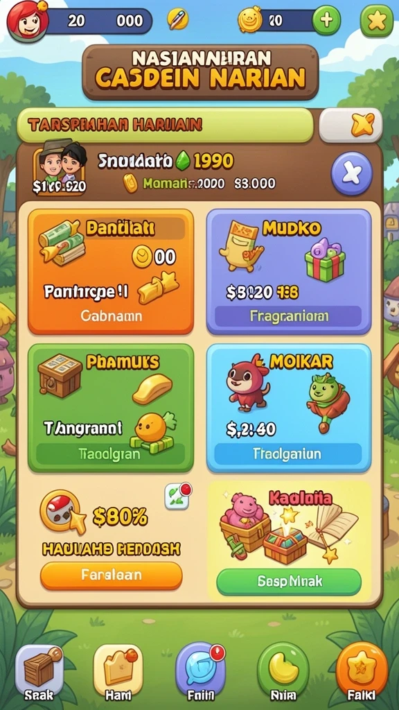 Tampilan antarmuka yang ramah pengguna.