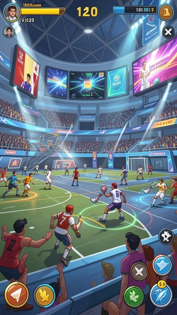 Bervariasi pilihan mini-games yang menyenangkan.
