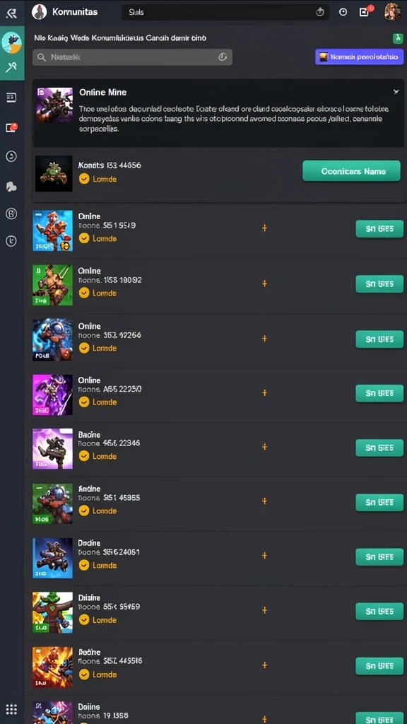 Mode permainan multiplayer yang seru dan kompetitif.