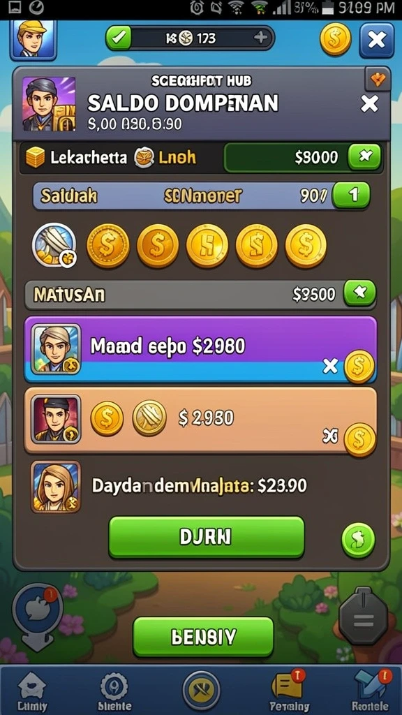 Fitur leaderboard untuk bersaing dengan teman.