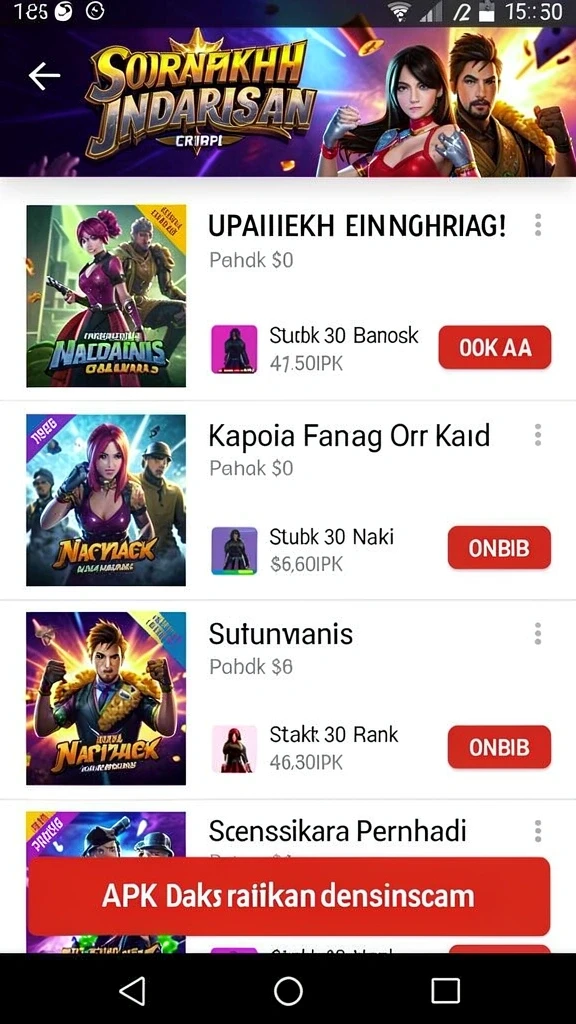 Tampilan antarmuka yang menarik dan mudah dinavigasi.