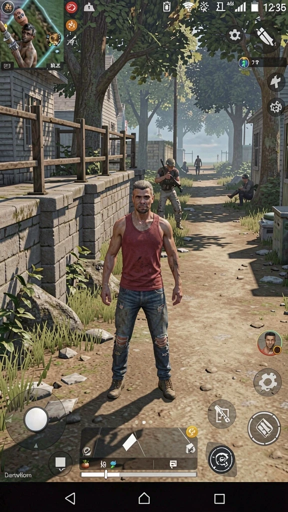 Pemain sedang berinteraksi dalam mode multiplayer yang seru.