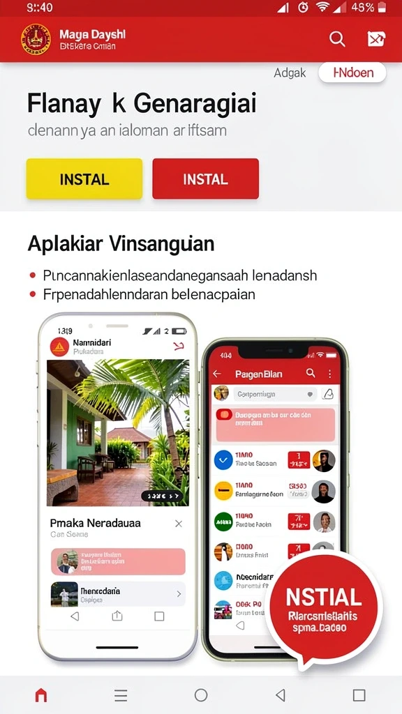 Screenshot menampilkan rintangan menantang yang harus dilalui.