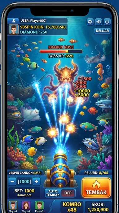 98spin — menu pengaturan